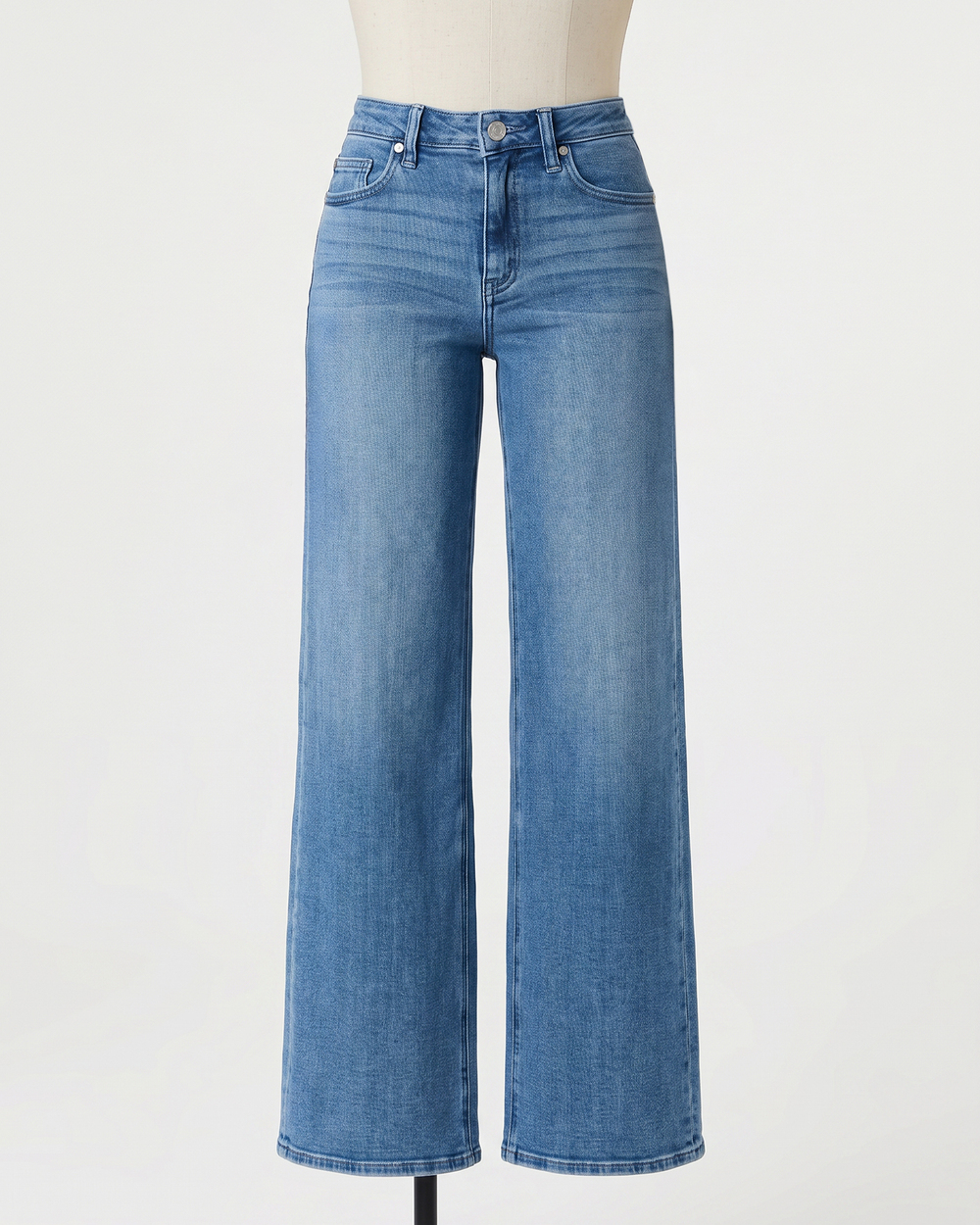 Bella Stretch Wide Leg Jeans - 30"